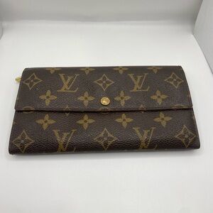 Louis Vuitton Dark Brown Monogram Clutch
